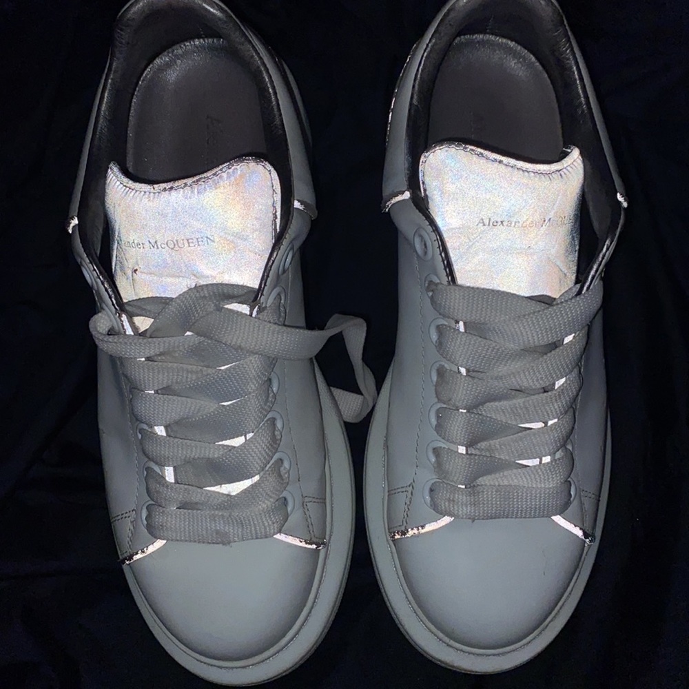 Alexander McQueen Oversized Reflective Sneakers